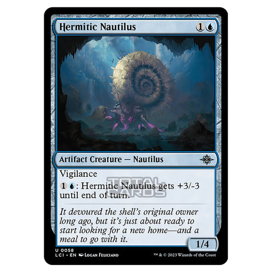 Magic The Gathering - The Lost Caverns of Ixalan - Hermitic Nautilus - 0058