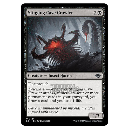 Magic The Gathering - The Lost Caverns of Ixalan - Stinging Cave Crawler - 0124