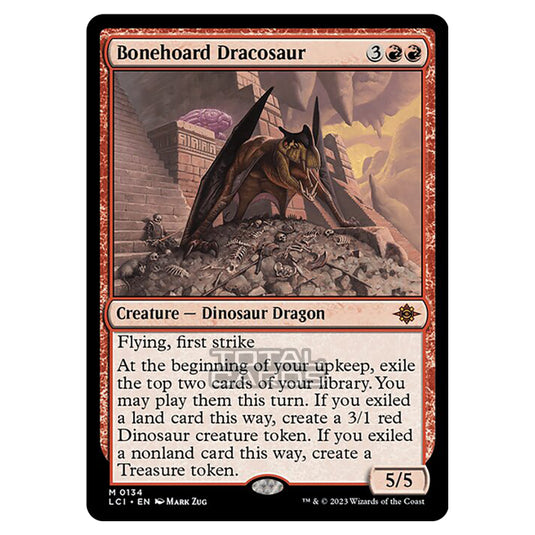 Magic The Gathering - The Lost Caverns of Ixalan - Bonehoard Dracosaur - 0134
