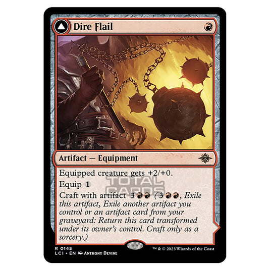 Magic The Gathering - The Lost Caverns of Ixalan - Dire Flail // Dire Blunderbuss - 0145