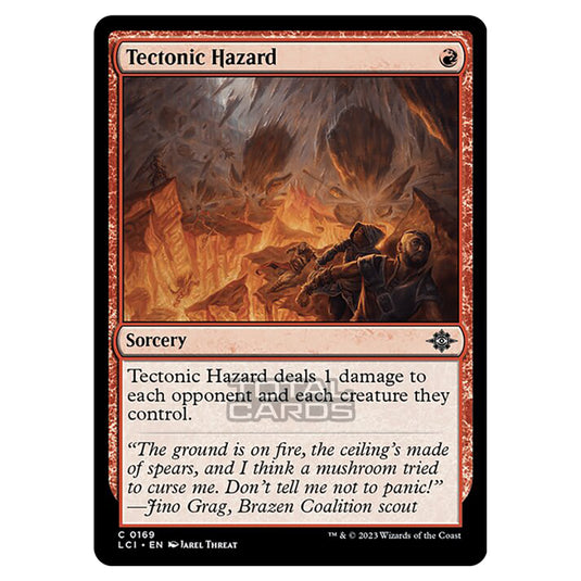 Magic The Gathering - The Lost Caverns of Ixalan - Tectonic Hazard - 0169
