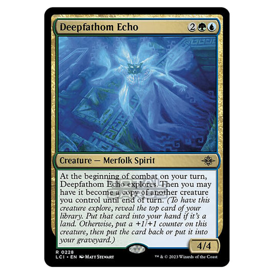 Magic The Gathering - The Lost Caverns of Ixalan - Deepfathom Echo - 0228