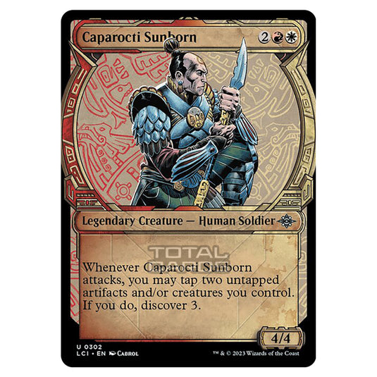 Magic The Gathering - The Lost Caverns of Ixalan - Caparocti Sunborn (Showcase) - 0302
