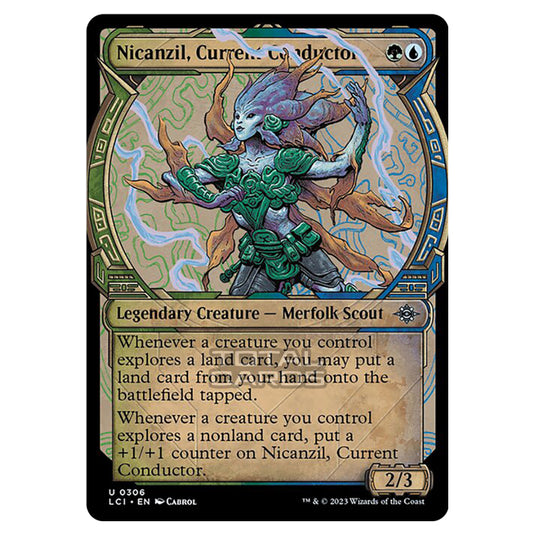 Magic The Gathering - The Lost Caverns of Ixalan - Nicanzil, Current Conductor (Showcase) - 0306