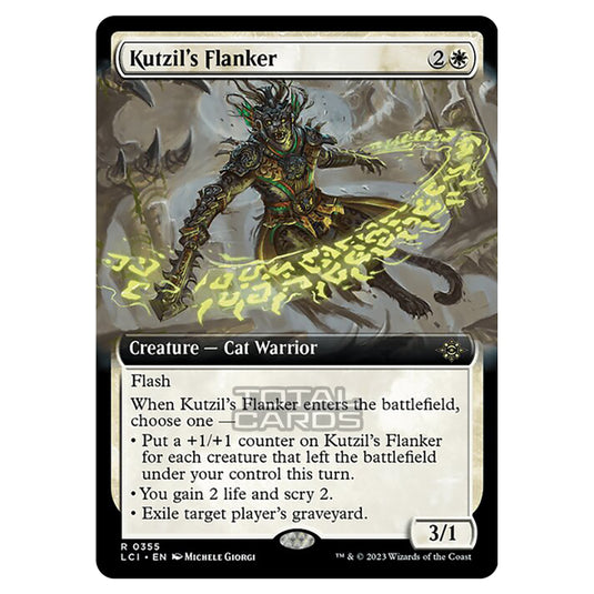 Magic The Gathering - The Lost Caverns of Ixalan - Kutzil's Flanker (Extended Art) - 0355