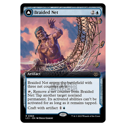 Magic The Gathering - The Lost Caverns of Ixalan - Braided Net // Braided Quipu (Extended Art) - 0360