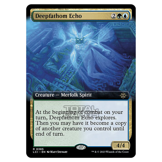 Magic The Gathering - The Lost Caverns of Ixalan - Deepfathom Echo (Extended Art) - 0385