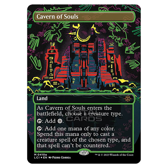 Magic The Gathering - The Lost Caverns of Ixalan - Cavern of Souls (Neon Ink) - 0410a