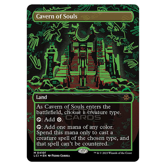 Magic The Gathering - The Lost Caverns of Ixalan - Cavern of Souls (Neon Ink) - 0410f