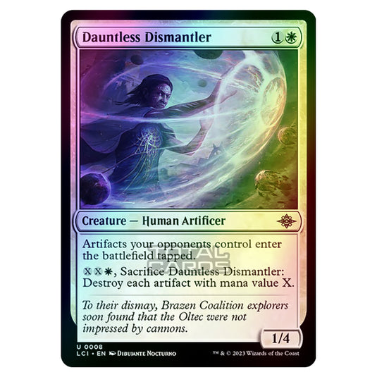 Magic The Gathering - The Lost Caverns of Ixalan - Dauntless Dismantler - 0008 (Foil)