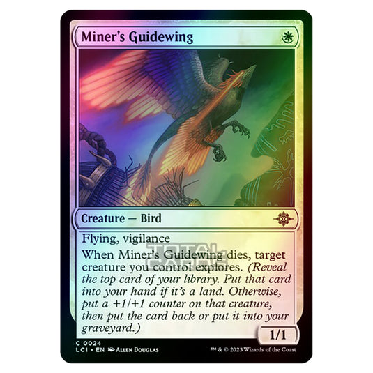 Magic The Gathering - The Lost Caverns of Ixalan - Miner's Guidewing - 0024 (Foil)