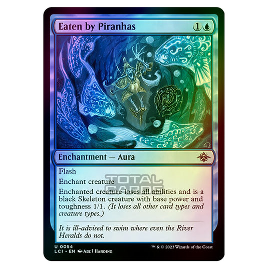 Magic The Gathering - The Lost Caverns of Ixalan - Eaten by Piranhas - 0054 (Foil)