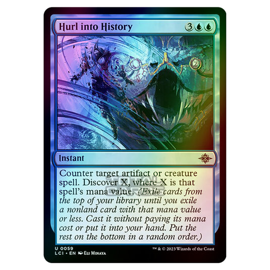 Magic The Gathering - The Lost Caverns of Ixalan - Hurl into History - 0059 (Foil)