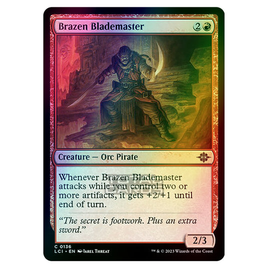 Magic The Gathering - The Lost Caverns of Ixalan - Brazen Blademaster - 0136 (Foil)