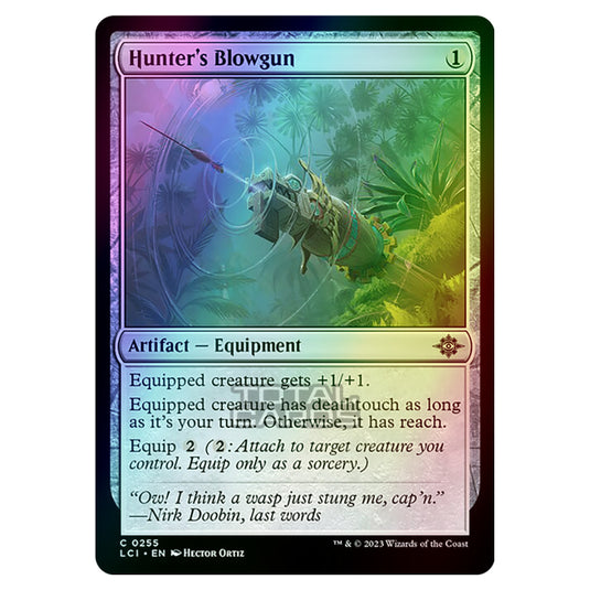 Magic The Gathering - The Lost Caverns of Ixalan - Hunter's Blowgun - 0255 (Foil)