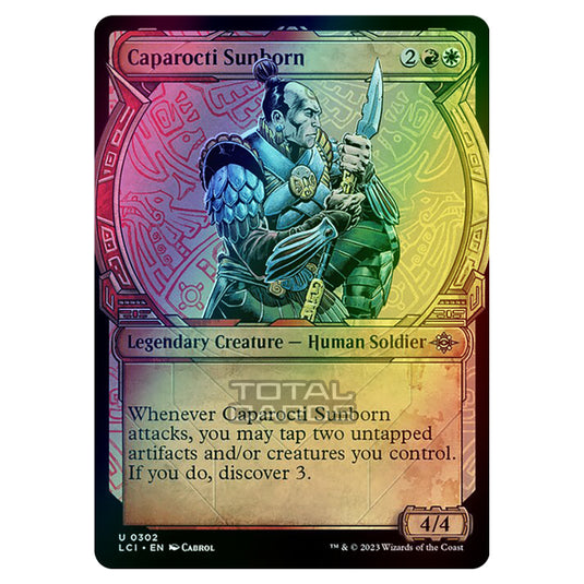 Magic The Gathering - The Lost Caverns of Ixalan - Caparocti Sunborn (Showcase) - 0302 (Foil)