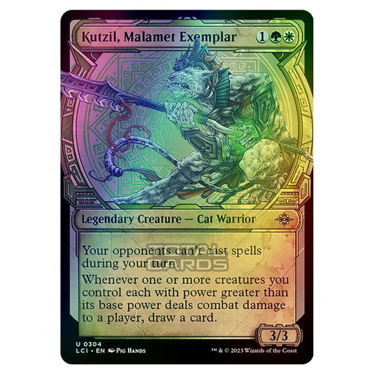 Magic The Gathering - The Lost Caverns of Ixalan - Kutzil, Malamet Exemplar (Showcase) - 0304 (Foil)