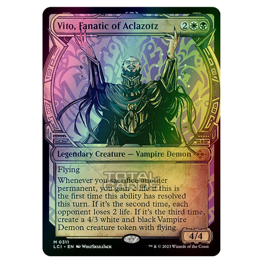 Magic The Gathering - The Lost Caverns of Ixalan - Vito, Fanatic of Aclazotz (Showcase) - 0311 (Foil)