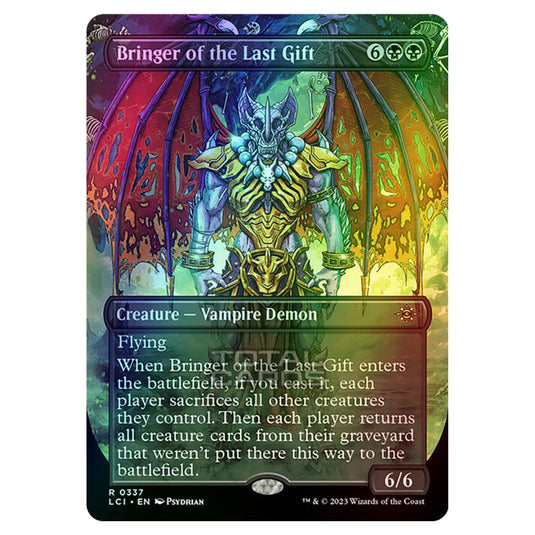 Magic The Gathering - The Lost Caverns of Ixalan - Bringer of the Last Gift (Borderless) - 0337 (Foil)