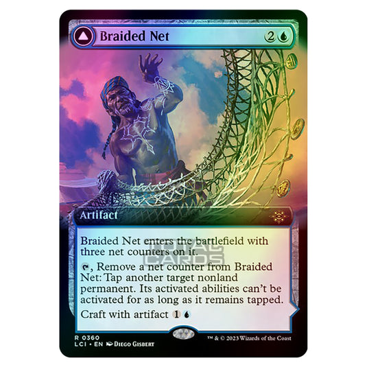 Magic The Gathering - The Lost Caverns of Ixalan - Braided Net // Braided Quipu (Extended Art) - 0360 (Foil)
