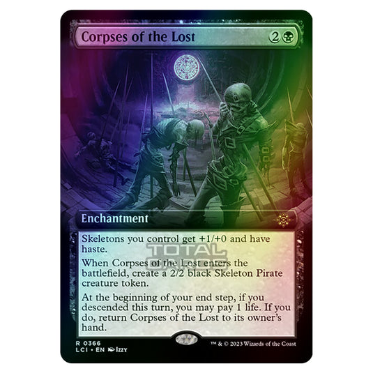 Magic The Gathering - The Lost Caverns of Ixalan - Corpses of the Lost (Extended Art) - 0366 (Foil)