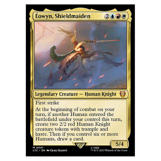 Magic The Gathering - The Lord of the Rings - Tales of Middle-Earth - Commander - Éowyn, Shieldmaiden - 0001
