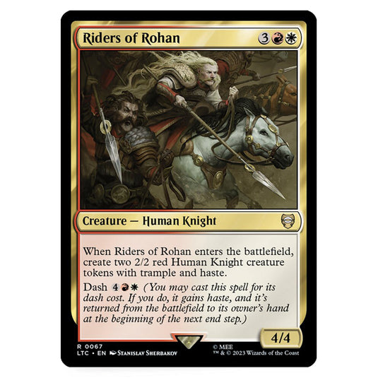 Magic The Gathering - The Lord of the Rings - Tales of Middle-Earth - Commander - Riders of Rohan - 0067