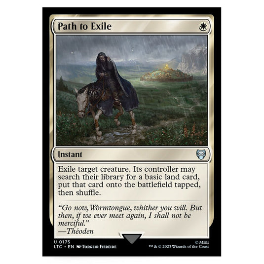Magic The Gathering - The Lord of the Rings - Tales of Middle-Earth - Commander - Path to Exile - 0175