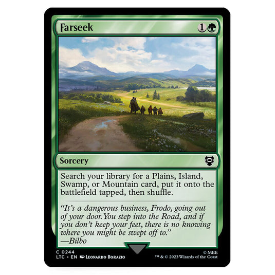 Magic The Gathering - The Lord of the Rings - Tales of Middle-Earth - Commander - Farseek - 0244