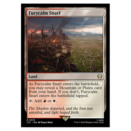 Magic The Gathering - The Lord of the Rings - Tales of Middle-Earth - Commander - Furycalm Snarl - 0313
