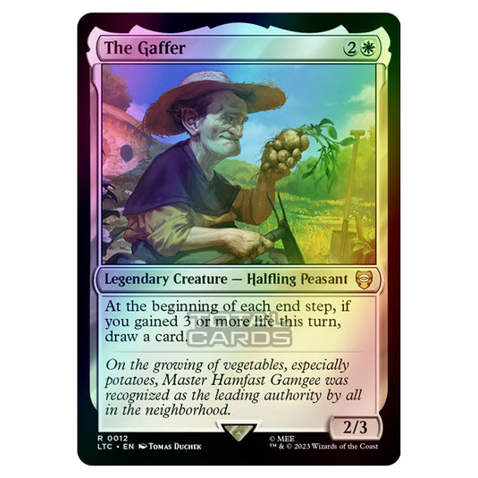 Magic The Gathering - The Lord of the Rings - Tales of Middle-Earth - Commander - The Gaffer - 0012 (Foil)
