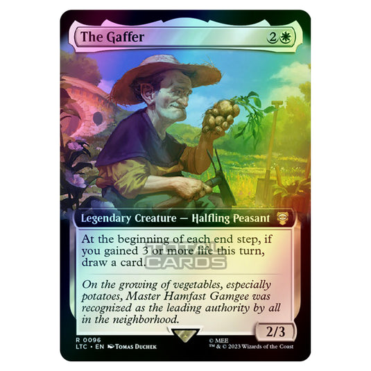 Magic The Gathering - The Lord of the Rings - Tales of Middle-Earth - Commander - The Gaffer (Extended Art Card) - 0096 (Foil)