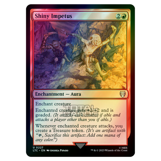Magic The Gathering - The Lord of the Rings - Tales of Middle-Earth - Commander - Shiny Impetus - 0227 (Foil)