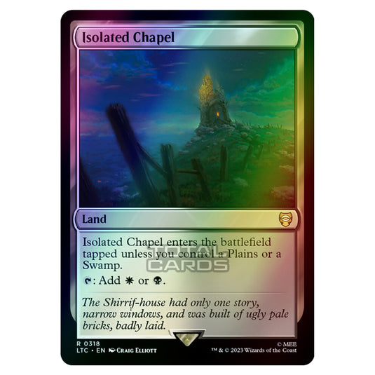 Magic The Gathering - The Lord of the Rings - Tales of Middle-Earth - Commander - Isolated Chapel - 0318 (Foil)