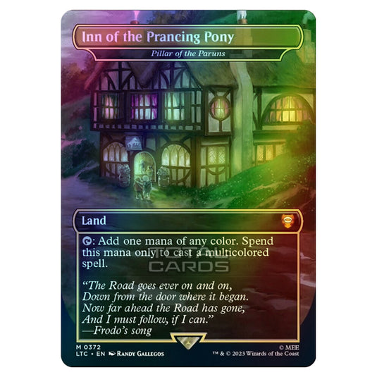 Magic The Gathering - The Lord of the Rings - Tales of Middle-Earth - Commander - Pillar of the Paruns (Alternate-Art Borderless Card) - 0372 (Foil)