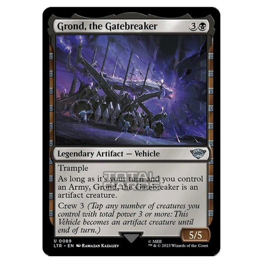 Magic The Gathering - The Lord of the Rings - Tales of Middle-Earth - Grond, the Gatebreaker - 0089