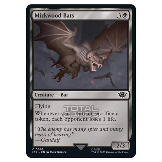 Magic The Gathering - The Lord of the Rings - Tales of Middle-Earth - Mirkwood Bats - 0095