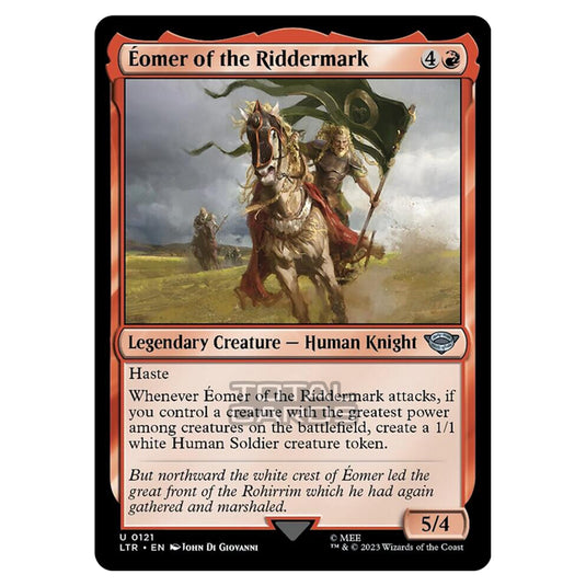 Magic The Gathering - The Lord of the Rings - Tales of Middle-Earth - Éomer of the Riddermark - 0121