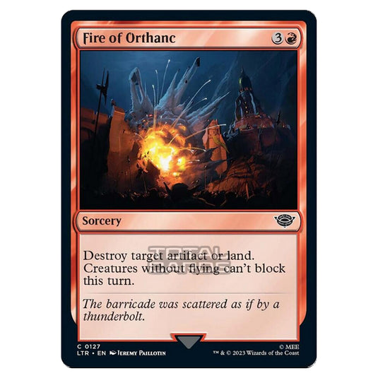 Magic The Gathering - The Lord of the Rings - Tales of Middle-Earth - Fire of Orthanc - 0127