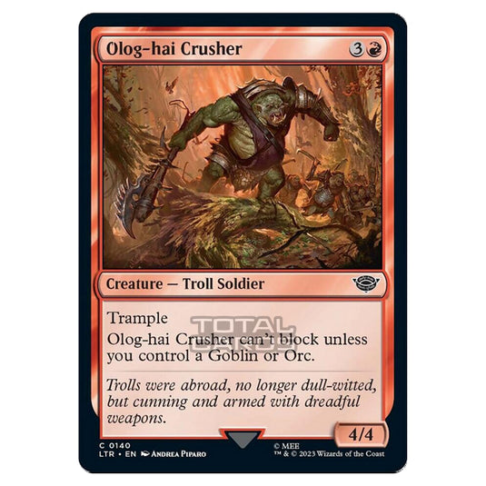 Magic The Gathering - The Lord of the Rings - Tales of Middle-Earth - Olog-hai Crusher - 0140