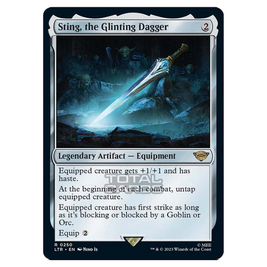 Magic The Gathering - The Lord of the Rings - Tales of Middle-Earth - Sting, the Glinting Dagger - 0250