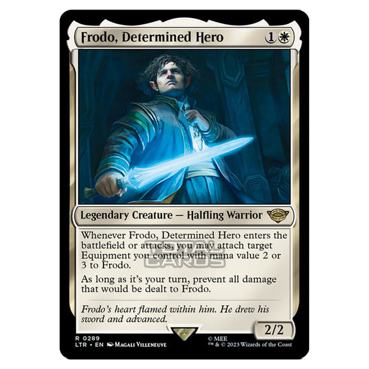 Magic The Gathering - The Lord of the Rings - Tales of Middle-Earth - Frodo, Determined Hero (Starter Deck) - 0289