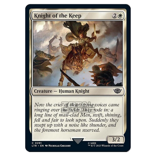 Magic The Gathering - The Lord of the Rings - Tales of Middle-Earth - Knight of the Keep (Starter Deck) - 0291