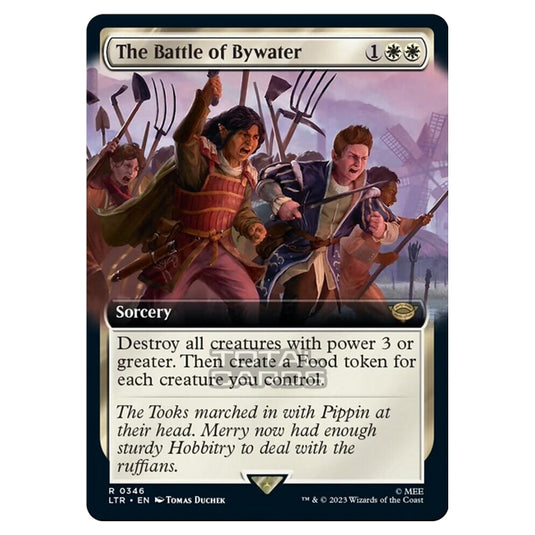 Magic The Gathering - The Lord of the Rings - Tales of Middle-Earth - The Battle of Bywater (Extended Art Card) - 0346