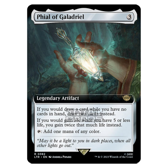 Magic The Gathering - The Lord of the Rings - Tales of Middle-Earth - Phial of Galadriel (Extended Art Card) - 0382