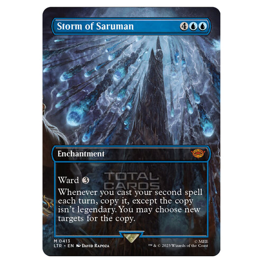 Magic The Gathering - The Lord of the Rings - Tales of Middle-Earth - Storm of Saruman (Scene Card) - 0413