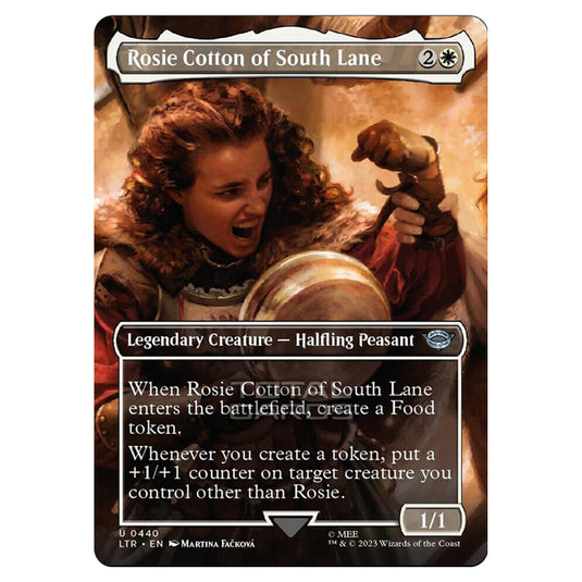 Magic The Gathering - The Lord of the Rings - Tales of Middle-Earth - Rosie Cotton of South Lane (Scene Card) - 0440