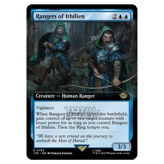 Magic The Gathering - The Lord of the Rings - Tales of Middle-Earth - Rangers of Ithilien (Extended Art Card) - 0764