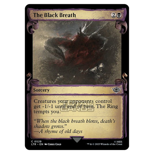 Magic The Gathering - The Lord of the Rings - Tales of Middle-Earth - The Black Breath - 0529