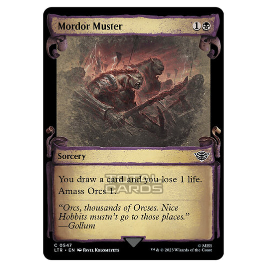 Magic The Gathering - The Lord of the Rings - Tales of Middle-Earth - Mordor Muster - 0547